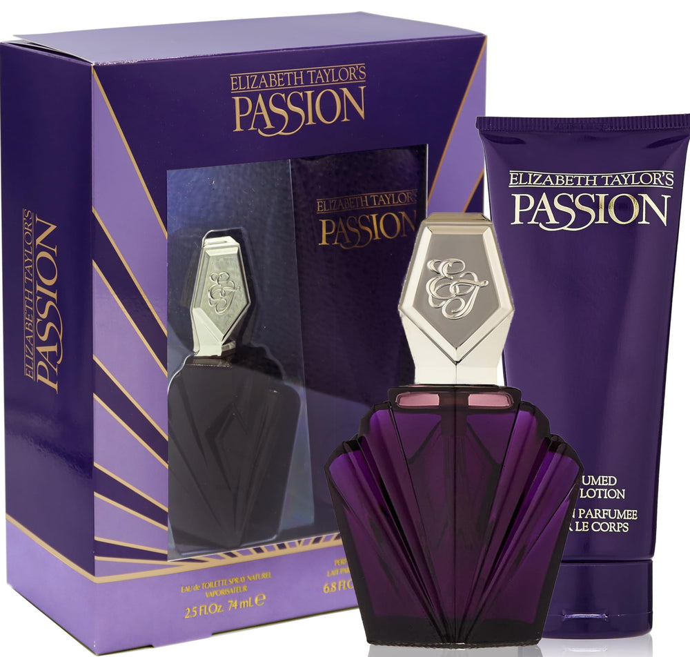 Elizabeth Taylor Passion EDT 2.5oz with elegant label for daily wear
