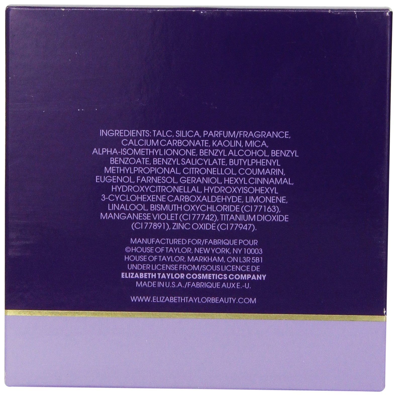 Close-up of jasmine and vanilla notes in Elizabeth Taylor Passion