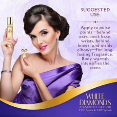 Elizabeth Taylor Signature Collection gift set packaging perfect for gifting on special occasions.