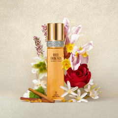 Elizabeth Taylor White Diamonds body lotion texture for lasting fragrance with hydration.