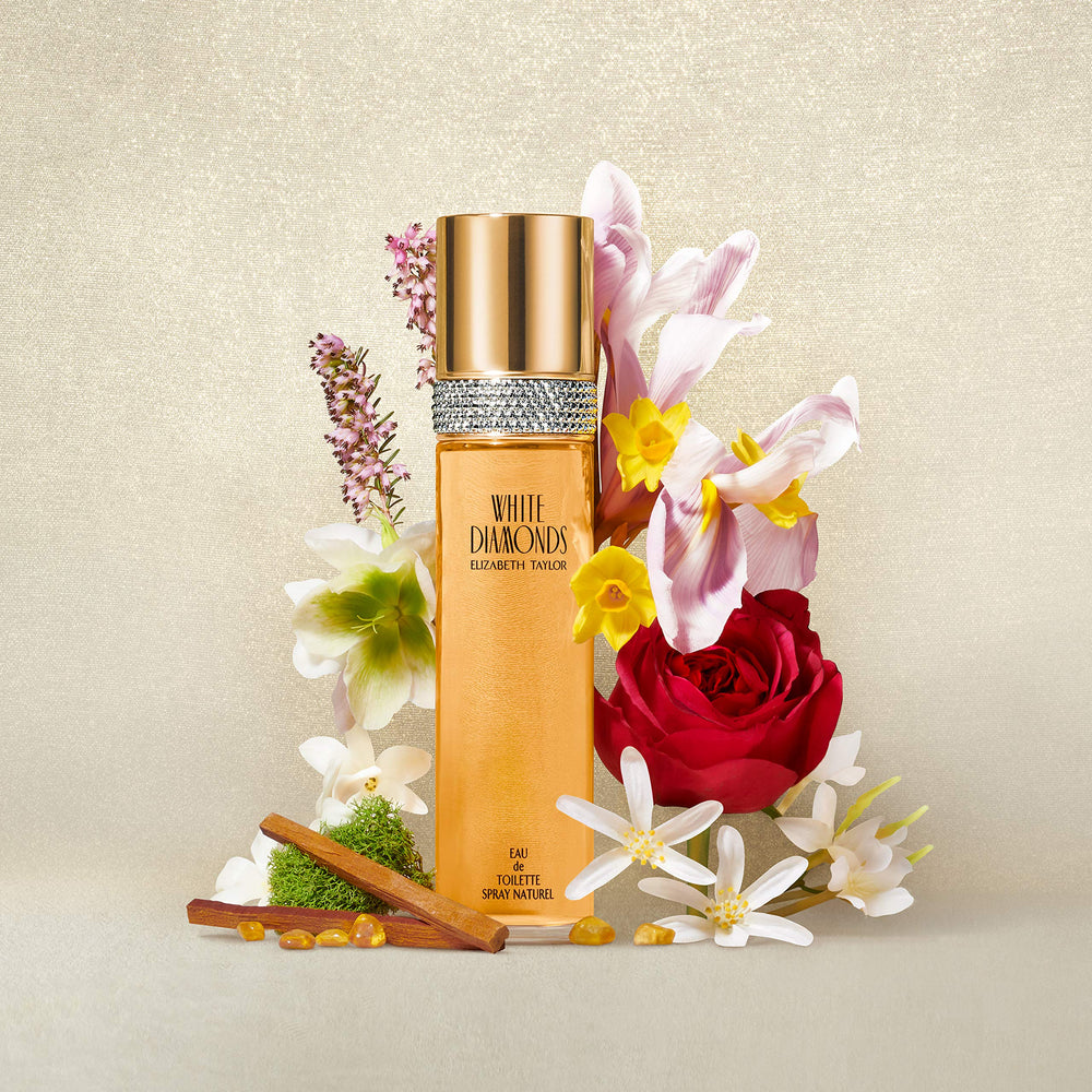 Elizabeth Taylor White Diamonds mini EDP splash for on-the-go fragrance touchups.