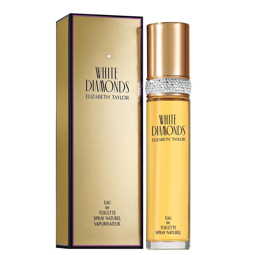 Elizabeth Taylor White Diamonds bottle front view for daily wear