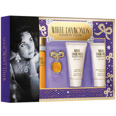 Elizabeth Taylor White Diamonds display on vanity inviting daily fragrance rituals.