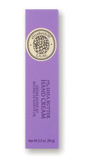 Elizabeth W Lilac Hand Cream texture on hand highlights quick absorption