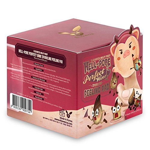 Elizavecca Brightening and smoothing effect demonstrated on skin