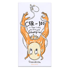 Elizavecca CER-100 foam lather demonstrates volumizing action for fuller strands