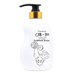 Elizavecca Collagen Coating Hair Treatment bottle for deep moisture and detangling.