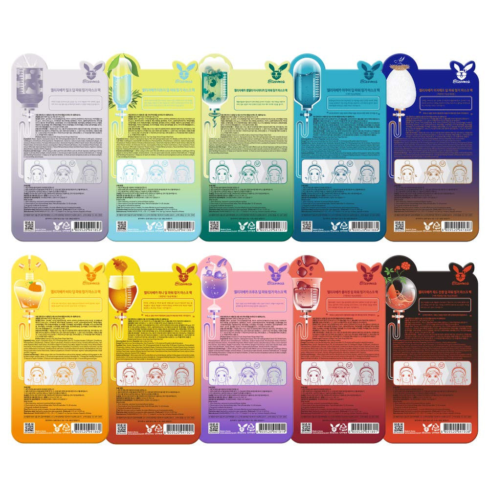Elizavecca Deep Power Ringer mask pack on daily routine