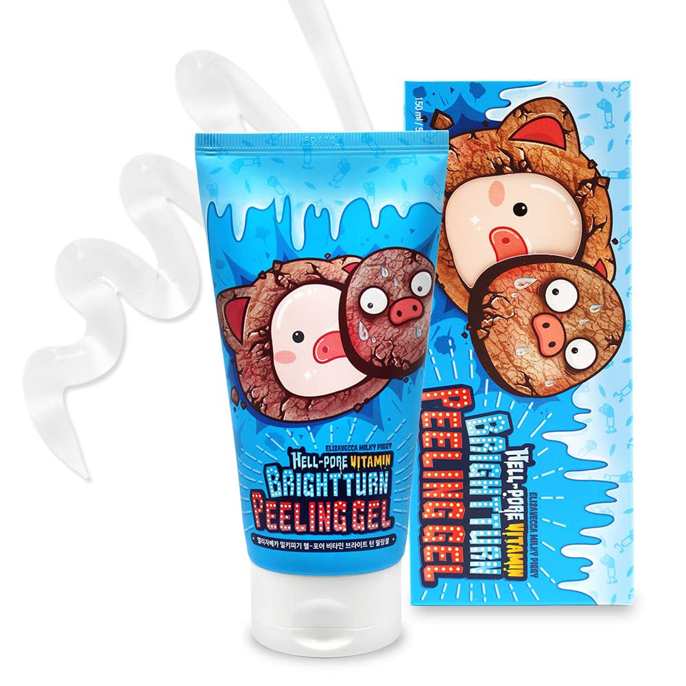 Elizavecca Milky Piggy Hell Pore Vitamin Peeling Gel bottle for radiant skin
