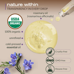 Ella & Eden rosemary oil dropper enables precise application