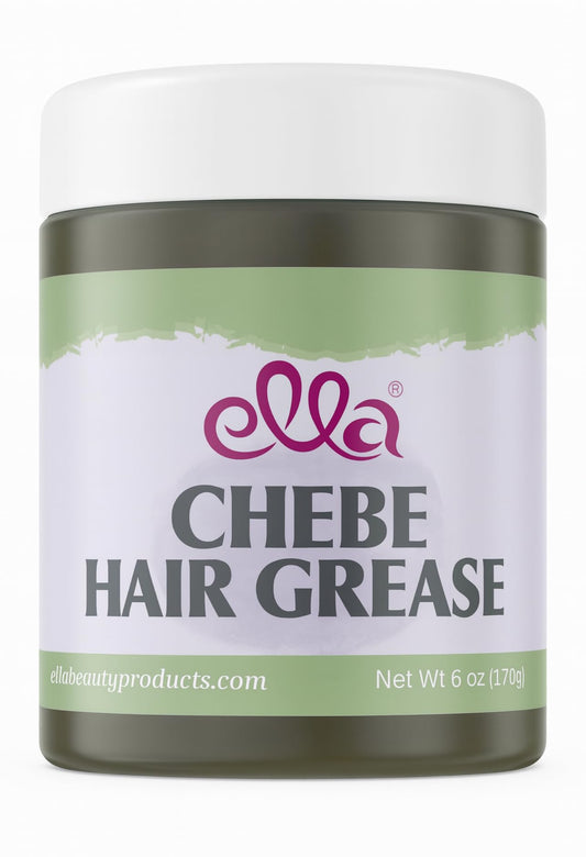 Ella International Chebe Hair Grease 8oz jar – deep moisture for smooth strands