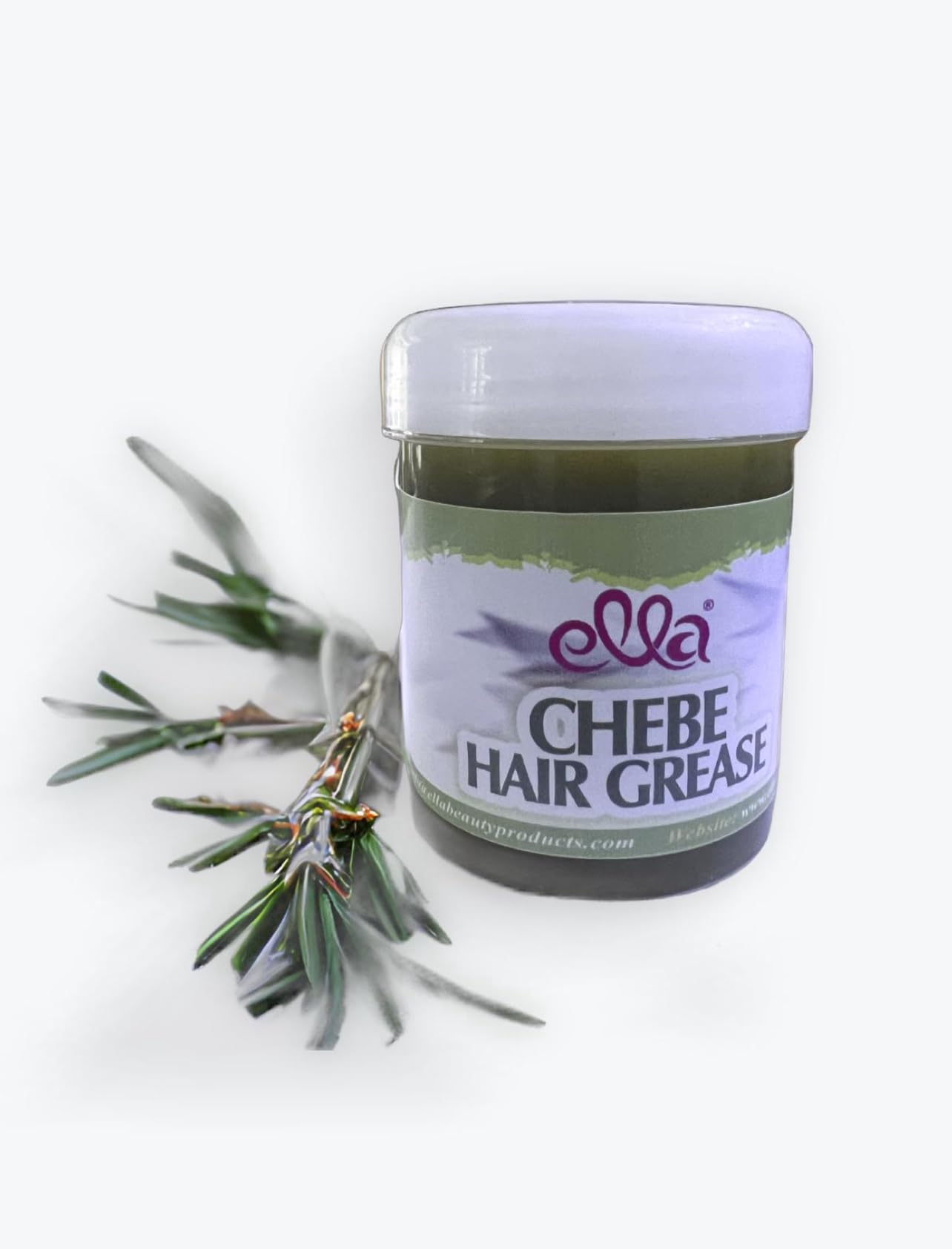Soft finish after using Ella Chebe Hair Grease on hair