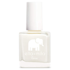 ella+mila Pure Love fast-dry top coat bottle for a quick, durable manicure.