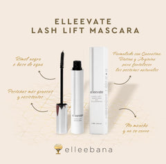 ELLEEBANA Elleevate mascara tube with rich formula for smooth wear