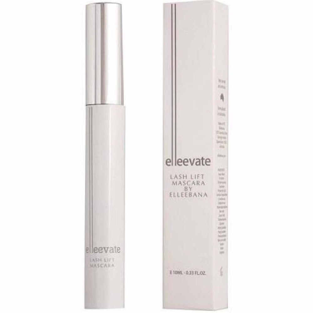 ELLEEBANA Elleevate mascara wand showing lifted lashes