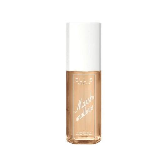 Ellis Brooklyn Marshmallows Mist bottle for portable gourmand fragrance you can wear daily.