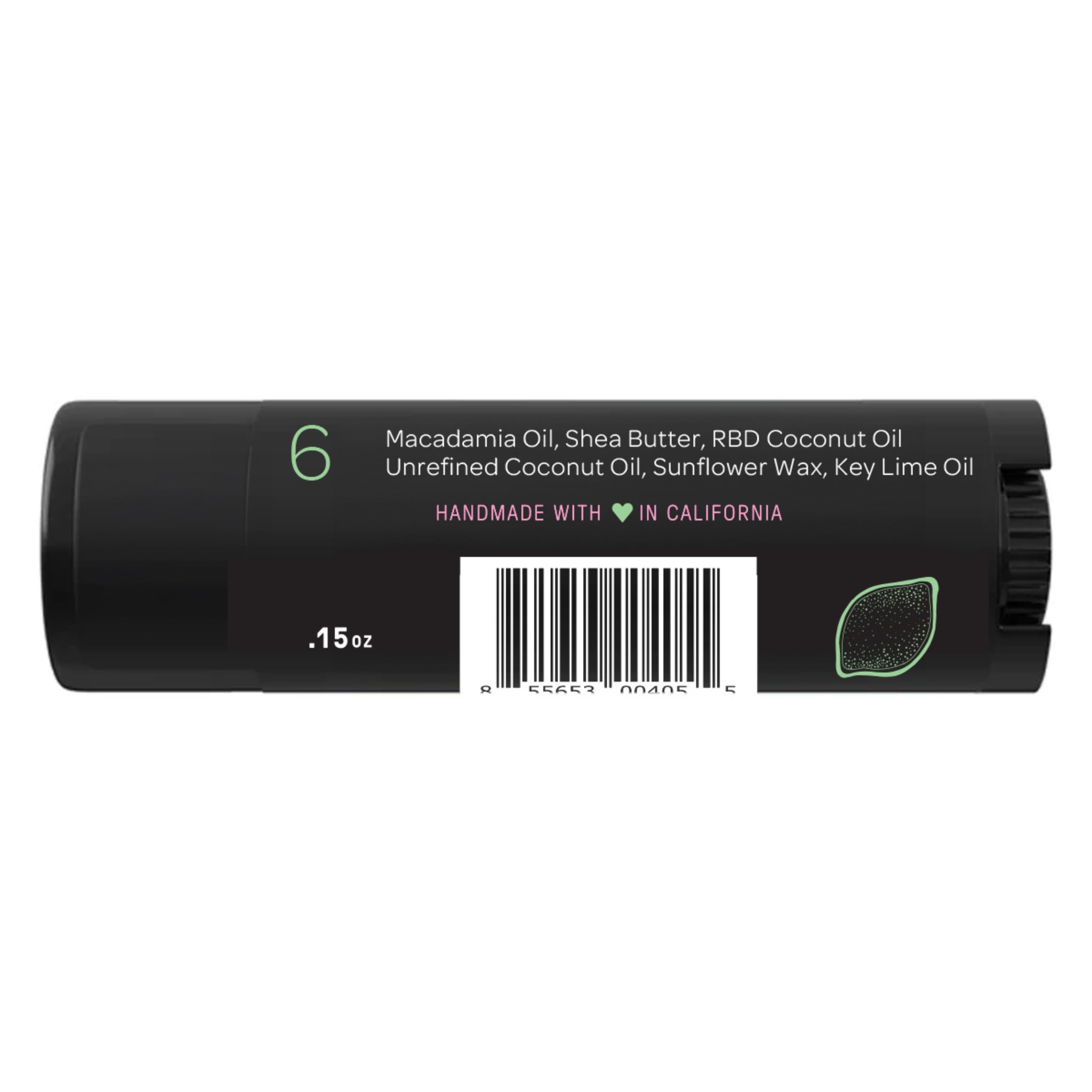 Eco-friendly, small-batch packaging for Ellovi lip butter.