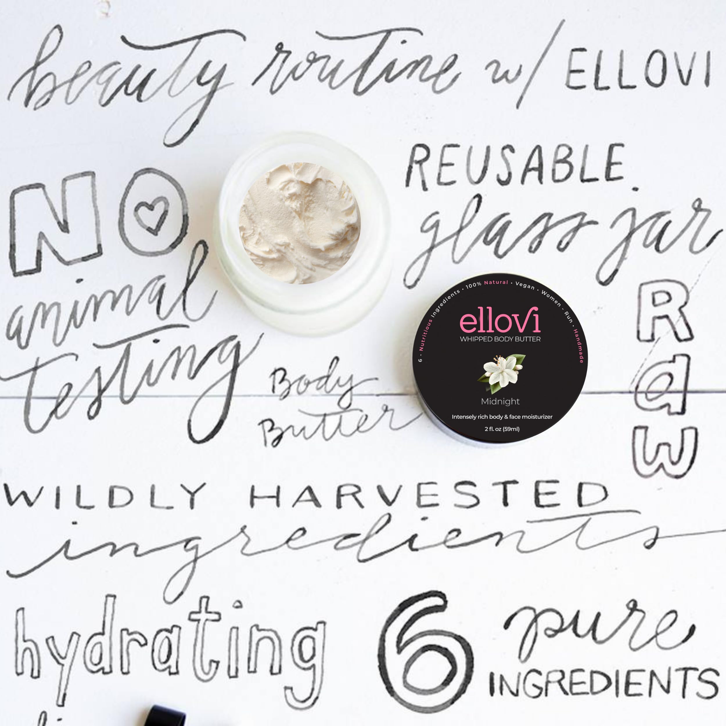 Ellovi Midnight ingredient highlights macadamia butter and more