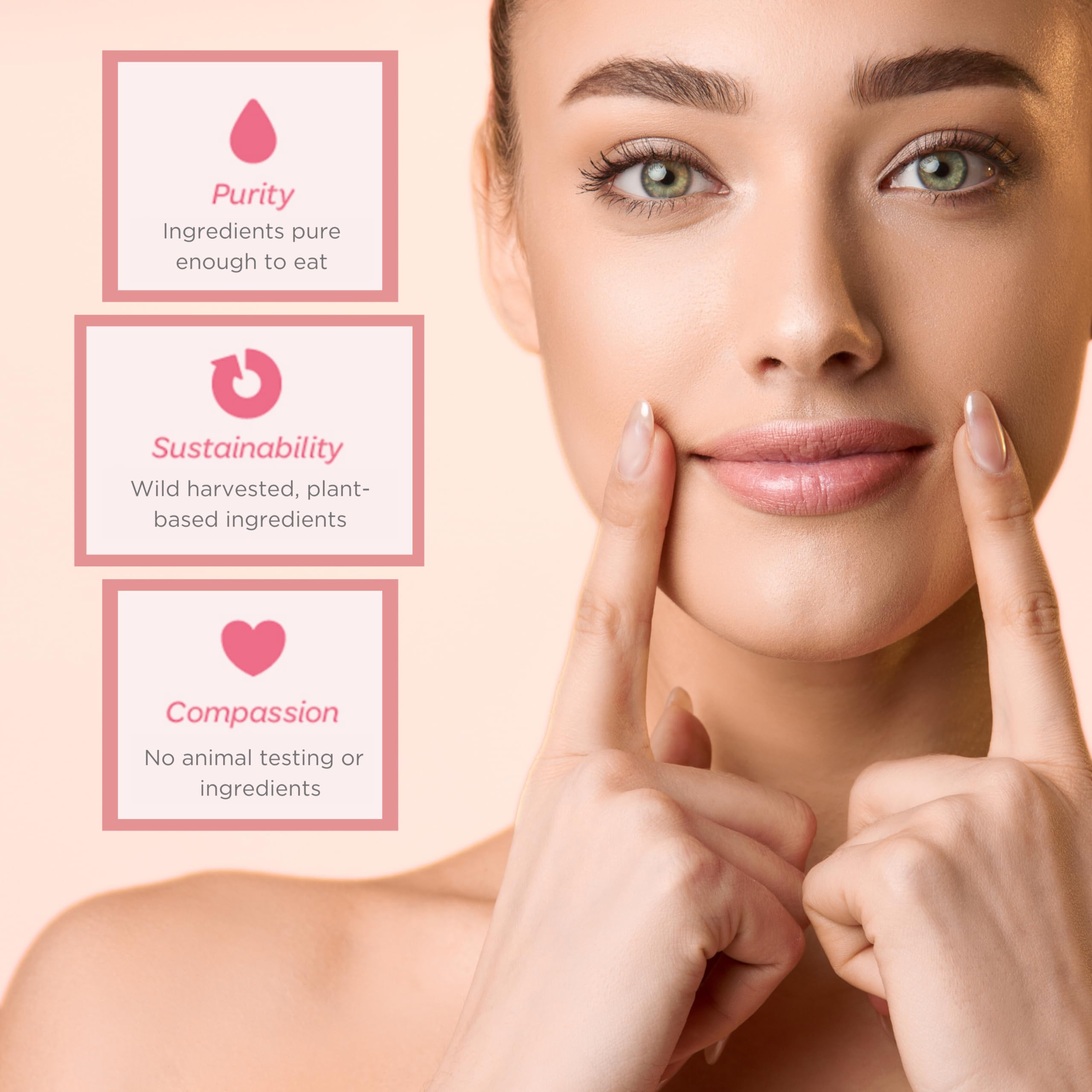Vegan, cruelty-free packaging for Ellovi lip butter.