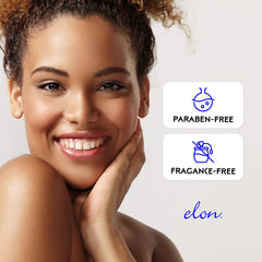 Closeup of Elon Antioxidant C Moisturizer label with vitamins highlighted
