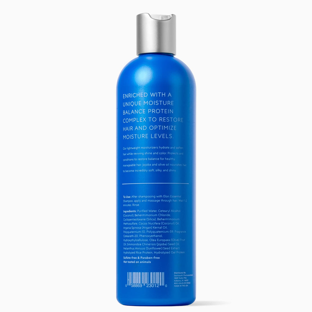 Elon color treated hair gloss shot showing vibrant, healthy strands