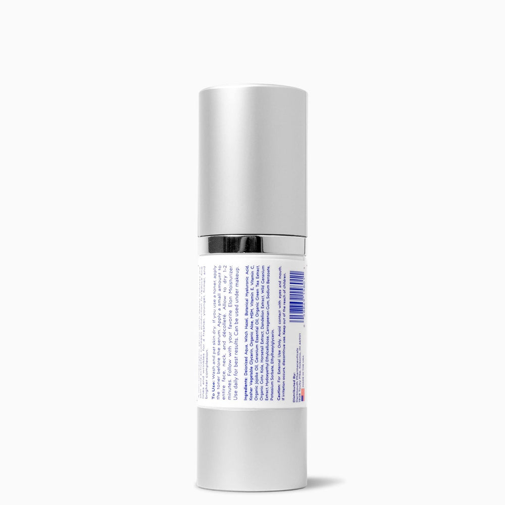 Elon Essentials fragrance-free label indicating sensitive skin friendly formula