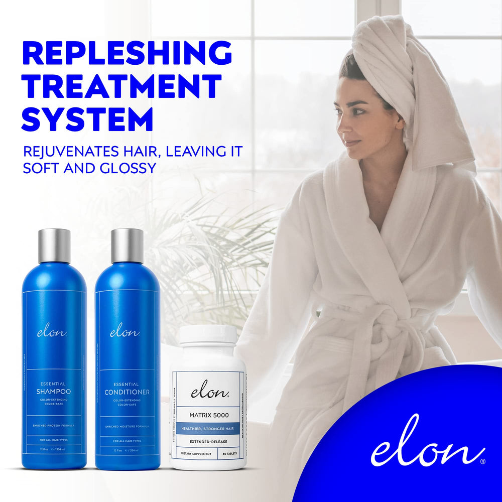 Elon Moisture Therapy Conditioner front label highlighting hydrating nourishment