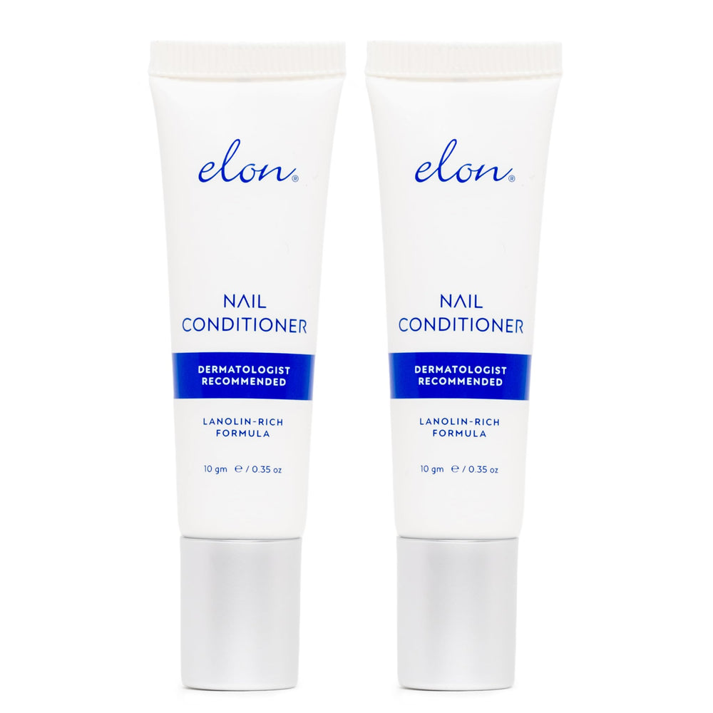Elon Lanolin-Rich Nail Conditioner tube close-up highlighting nourishing lanolin for brittle nails