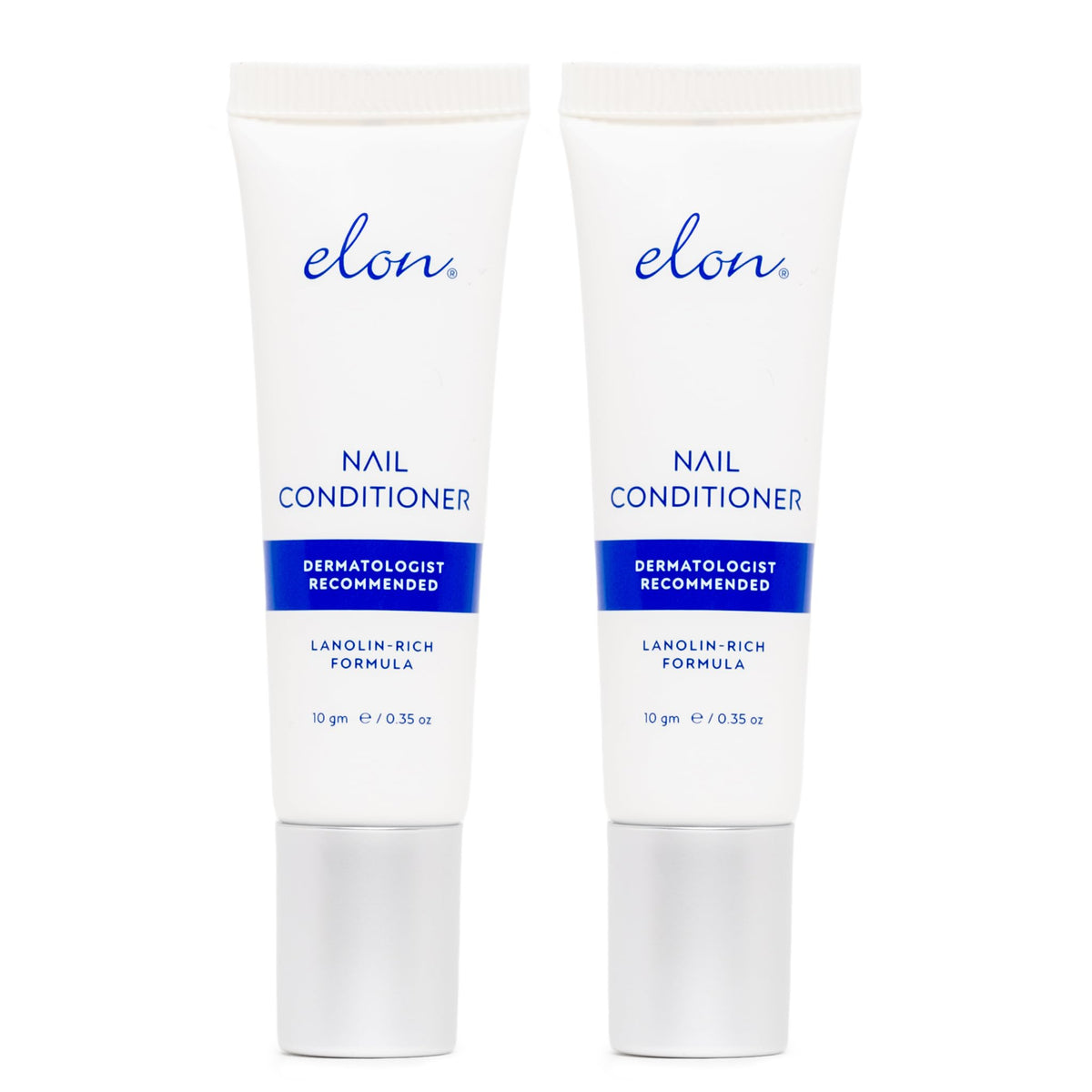 Elon Lanolin-Rich Nail Conditioner tube close-up highlighting nourishing lanolin for brittle nails