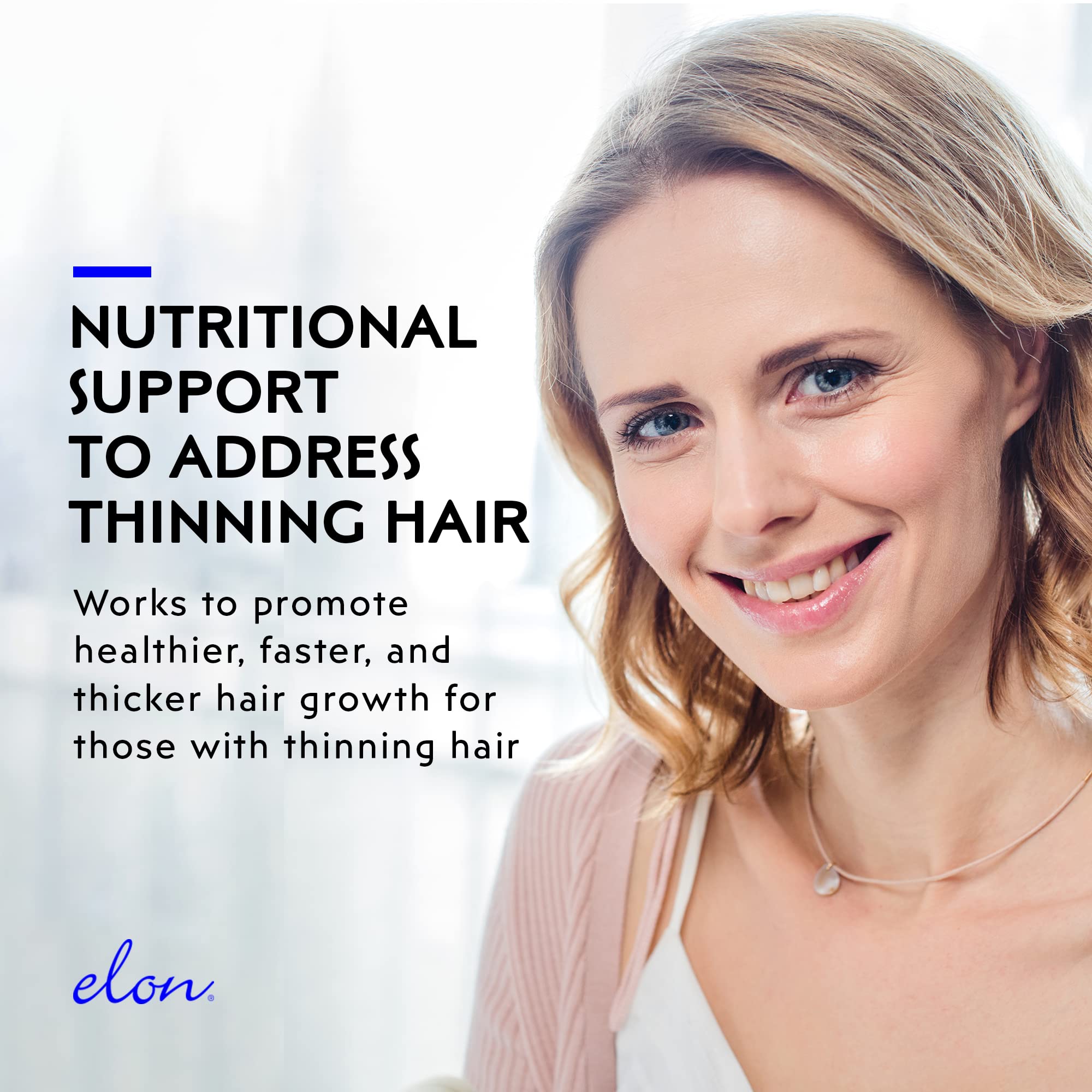 Elon R3 Biotin 5000 mcg label highlighting high-potency nutrient