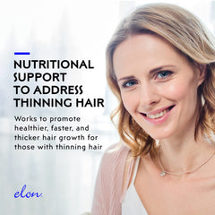 Elon R3 Biotin 5000 mcg label highlighting high-potency nutrient