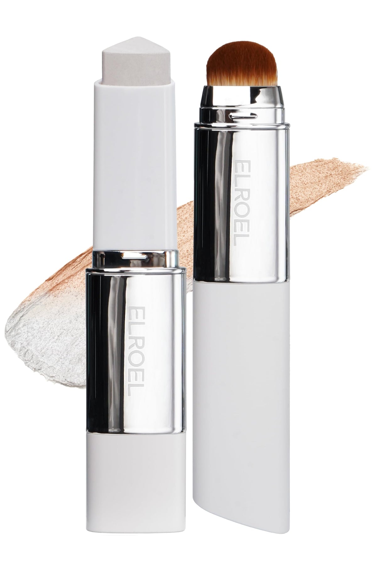 ELROEL Blanc Cover Stick V balm to cream texture for flawless base makeup