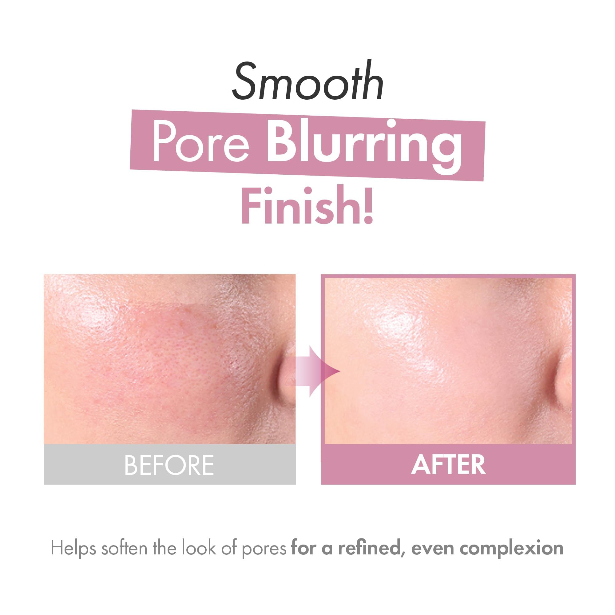 ELROEL Blending Cushion 3D gloss finish adds refined radiance.