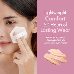 ELROEL Blending Cushion shade 23 Natural Beige for balanced complexion.