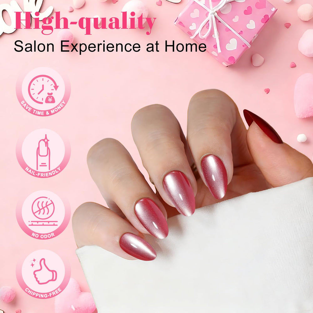 ELSAGIRL 160-piece nail set with 16 sizes for perfect natural fit
