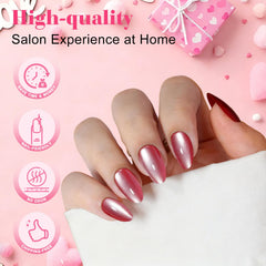 ELSAGIRL 160-piece nail set with 16 sizes for perfect natural fit
