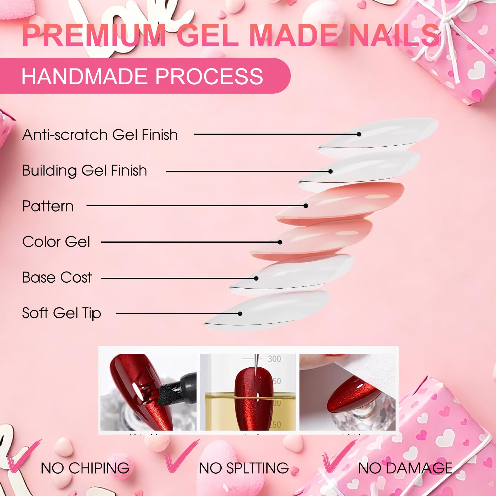 ELSAGIRL breathable soft gel nails for comfortable all-day wear