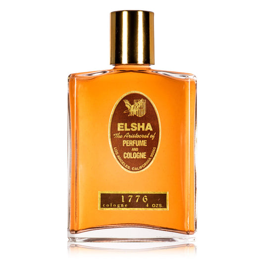 ELSHA 1776 bottle with luxury packaging for a premium fragrance.