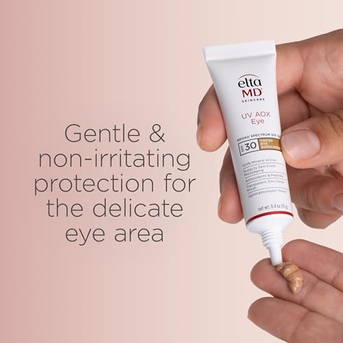 Eltamd UV AOX Eye Sunscreen mini travel-size for on-the-go protection.