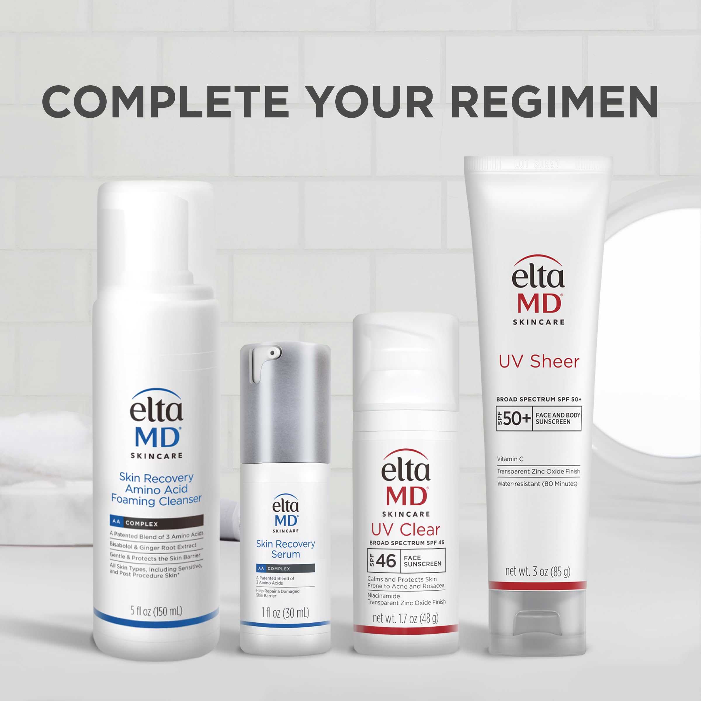 EltaMD UV Clear fragrance-free, gentle, noncomedogenic sunscreen