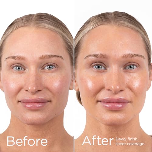 EltaMD UV Daily tinted SPF 40 closeup texture highlights hydration and smooth skin feel.