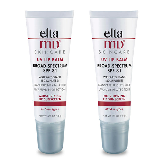 EltaMD UV Lip Balm SPF 30+ pack of 2 protecting lips on sunny days