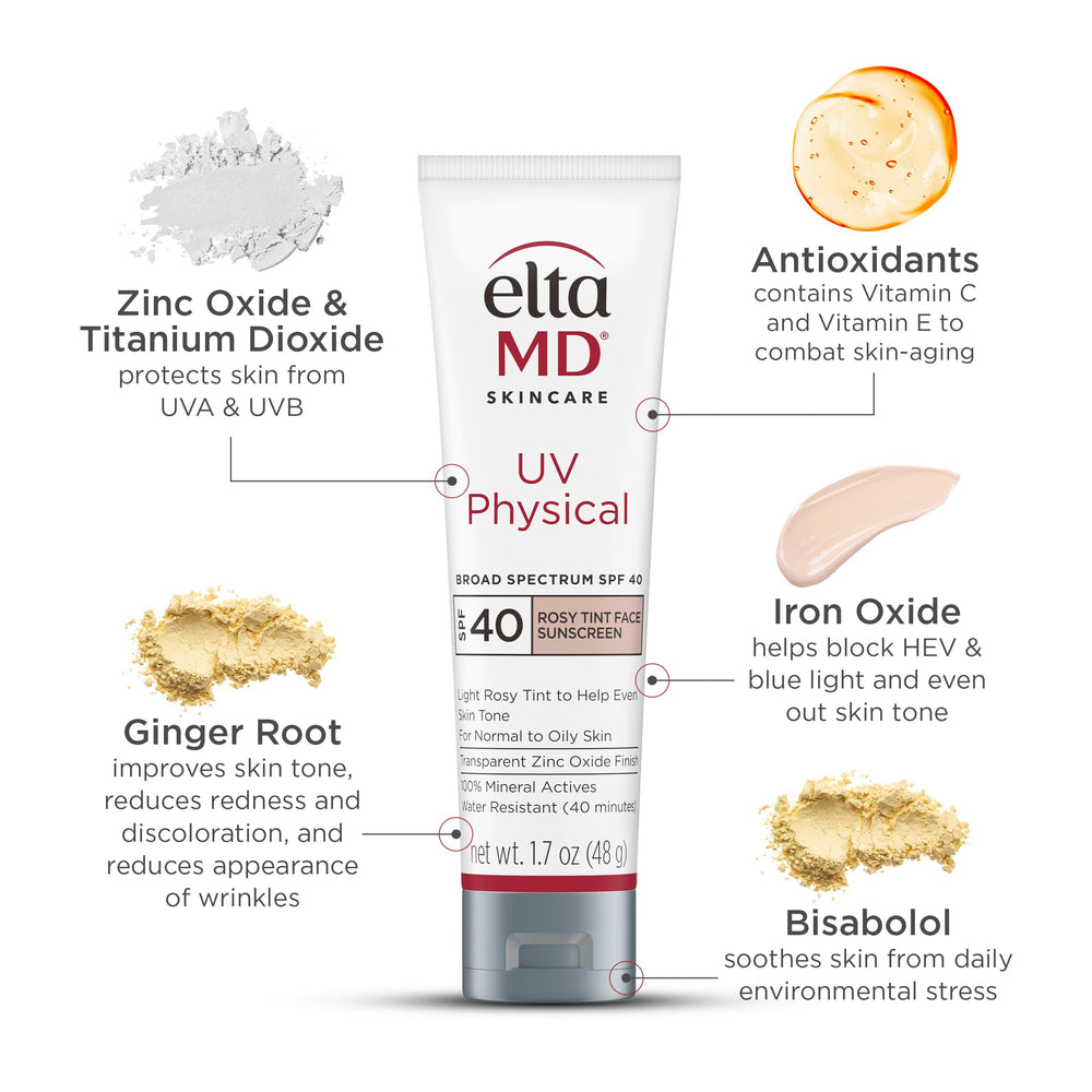 Close-up of Rosy Tint on skin highlighting rosy tint and finish.