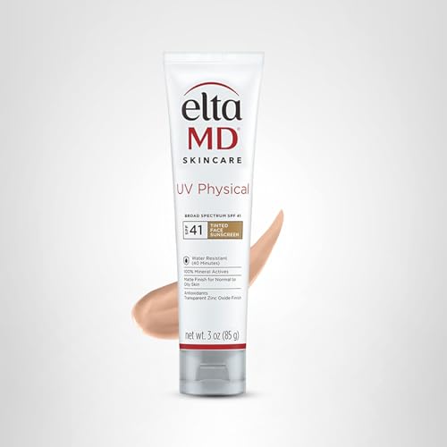 EltaMD UV Physical tinted sunscreen travel-size bottle ideal for trips.