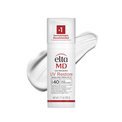 EltaMD UV Restore SPF 40 bottle image showing mineral sunscreen for daily protection