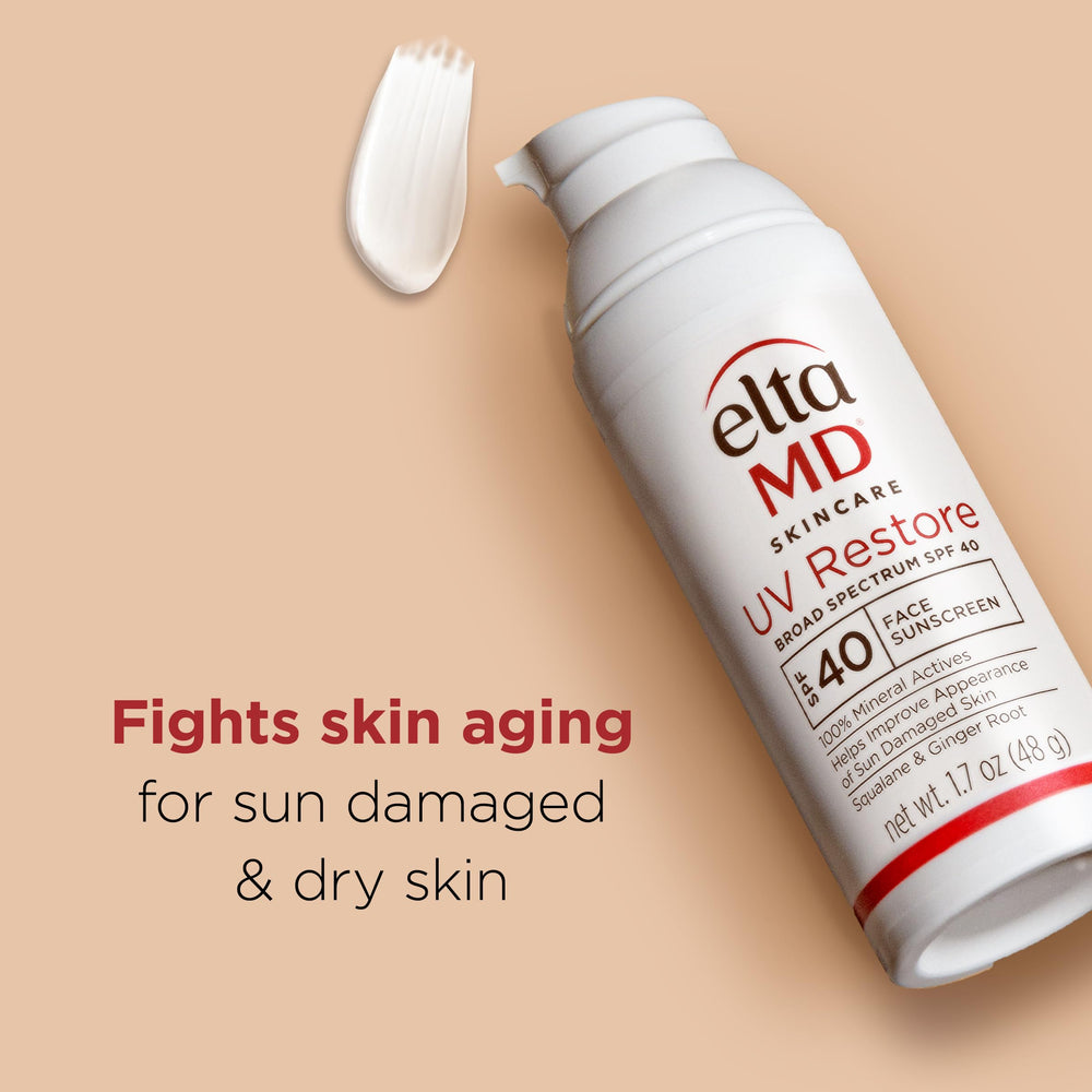EltaMD UV Restore SPF 40 zinc oxide for mineral sun defense