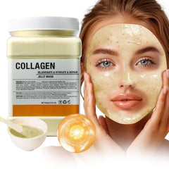 ElvenStars Collagen Jelly Mask for facial treatment with deep hydration.
