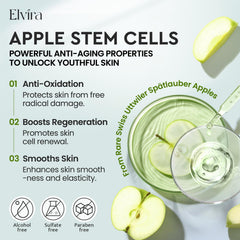 Elvira Retinol Anti-Aging Cream ingredients label, features 2% Retinol and Hyaluronic Acid