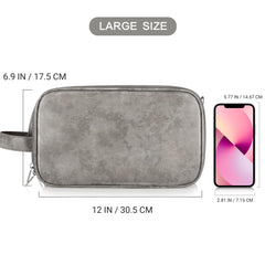Elviros Toiletry Bag interior with multiple pockets aids tidy packing