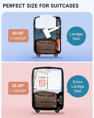 Elviros large-capacity design with multiple pockets supports organized toiletries.